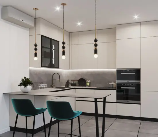 Кухня Софт Сантьяго 2400х3000